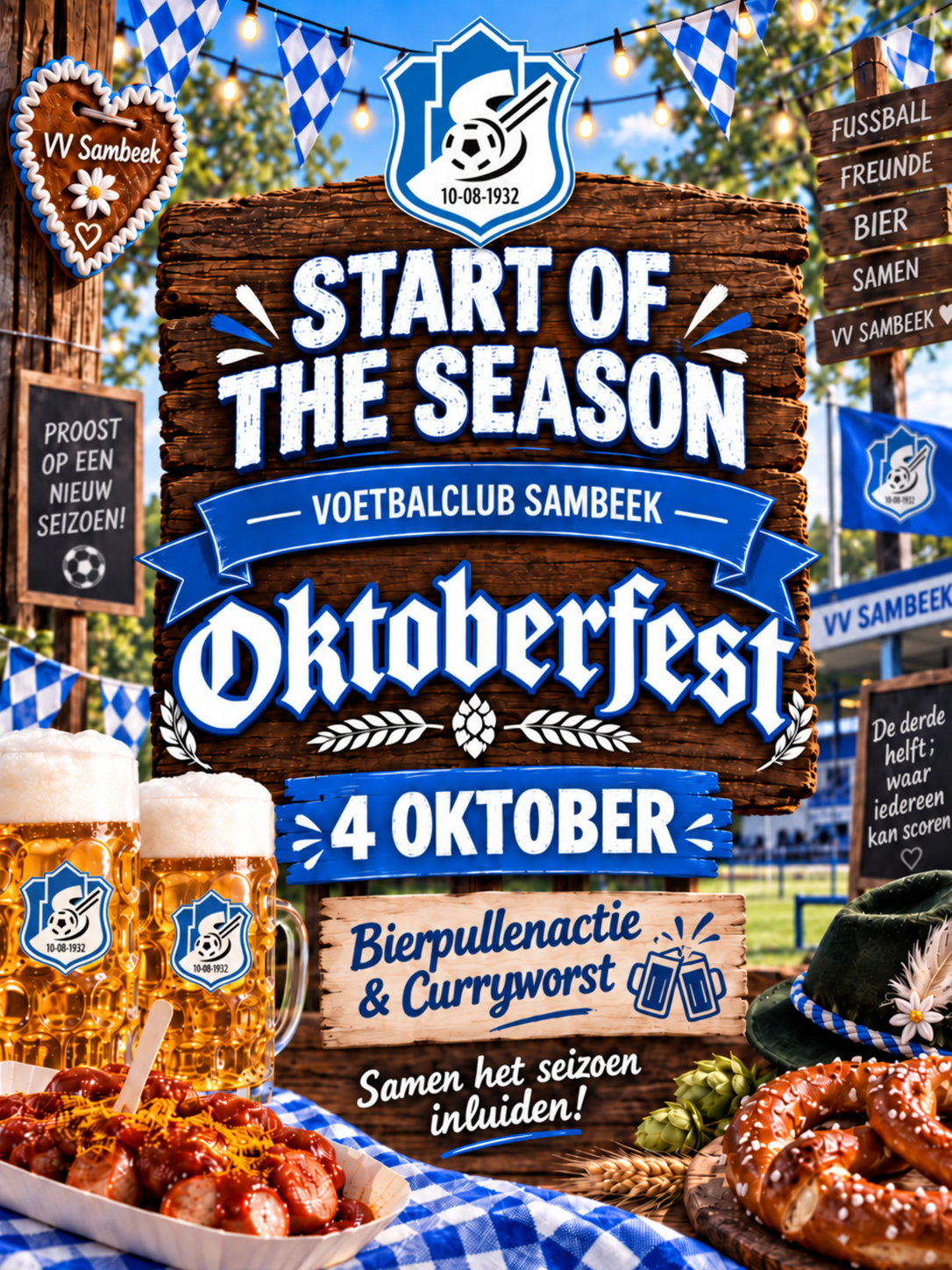 START OF THE SEASON 4 OKTOBER!