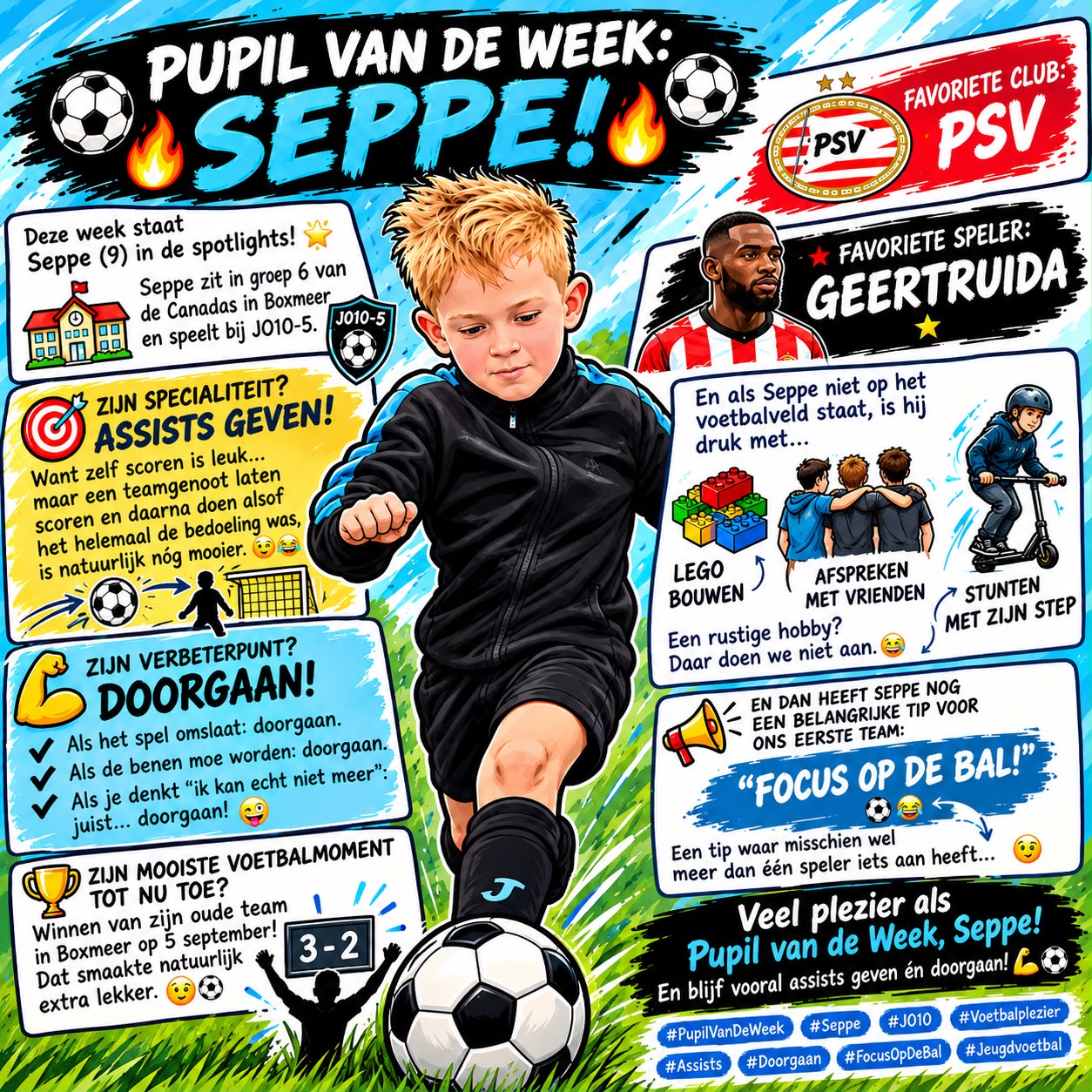 Pupil van de week: Seppe